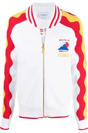 Casablanca Bomberjacke mit Wellen-Print