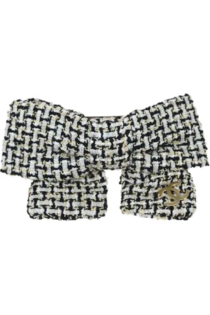 CHANEL 2014 Tweed-Haarspange