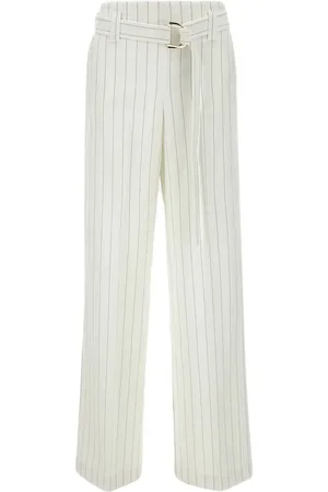 Liu Jo Gestreifte Straight-Leg-Hose