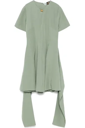 Loewe Minikleid mit Logo-Schild