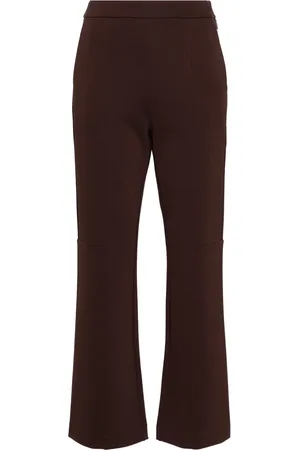 Max Mara High-Waist-Hose mit geradem Bein