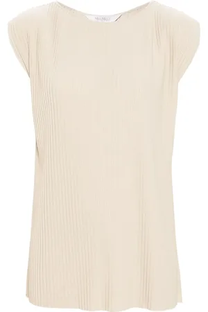 Max Mara Plissierte Cambusa Bluse