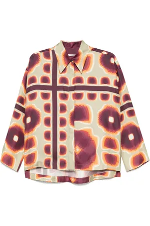 ODEEH Hemd mit grafischem Print