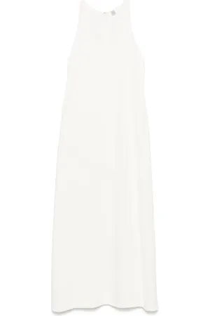 Totême Sablé-Maxikleid mit U-Ausschnitt