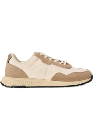 HUGO BOSS Sneakers mit Wildledereinsätzen