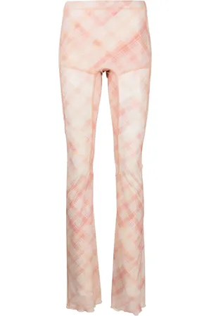 KNWLS Gemusterte transparente Hose