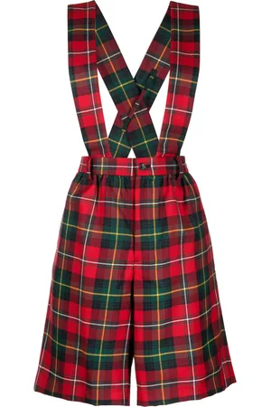 Comme des Garçons Playsuit mit Schottenkaro