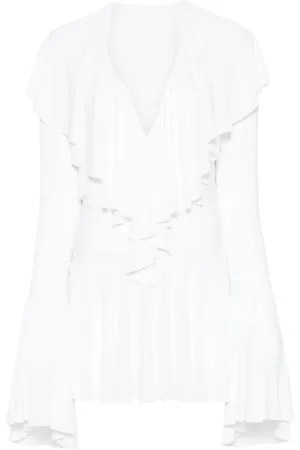 Norma Kamali Minikleid mit V-Ausschnitt