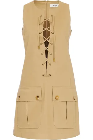 Chloé Minikleid mit Schnürung