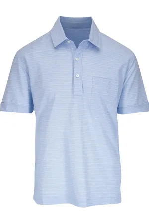 CANALI Meliertes Poloshirt