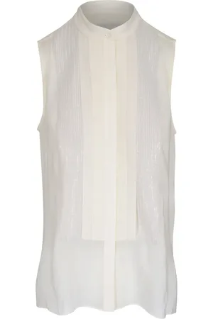 TWP Kragenlose Bluse
