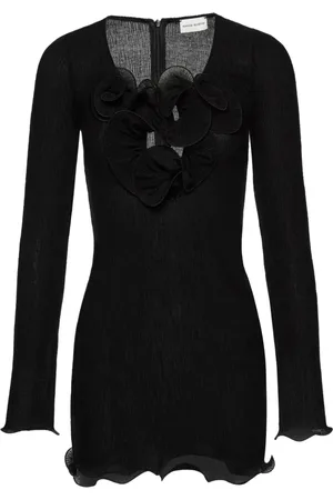 MAGDA BUTRYM Kleid mit Blumenapplikation