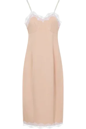 Carven Kleid mit Spitzenbesatz