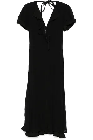 Jil Sander Maxikleid im Layering-Look