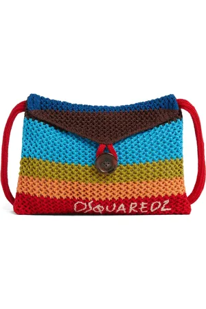 Dsquared2 Gestrickte Kuriertasche
