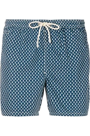 MC2 SAINT BARTH Badeshorts mit Fische-Print