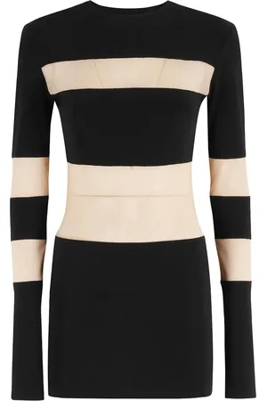 Norma Kamali Spliced Pickleball Minikleid