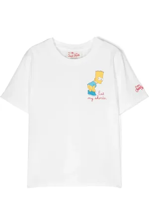 MC2 SAINT BARTH T-Shirt mit Cartoon-Print