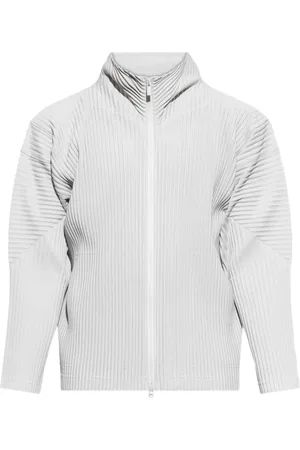 Issey Miyake Plissierte Jacke