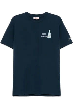 MC2 SAINT BARTH X Gin Mare T-Shirt mit Lupo-Stickerei