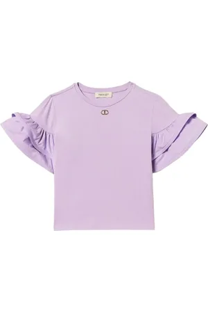 Twin-Set T-Shirt mit Rüschendetail