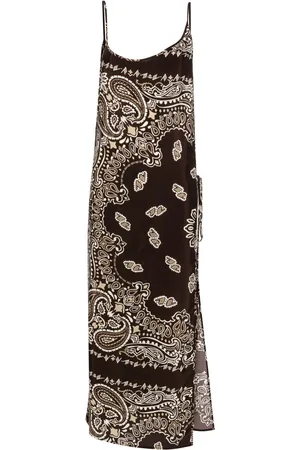 The Attico Midikleid mit Print