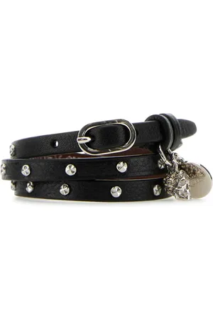 Alexander McQueen Gewickeltes Lederarmband