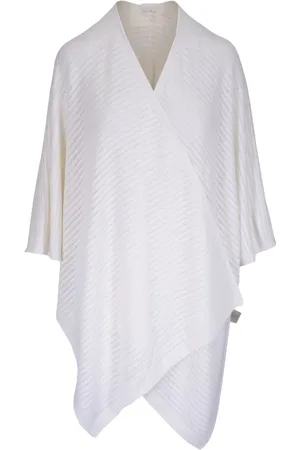 Kinross Poncho aus Leinen