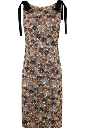 Nº21 Midikleid mit Pailletten