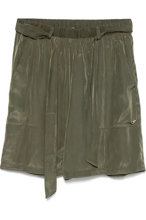 Liu Jo Shorts mit Logo-Schild