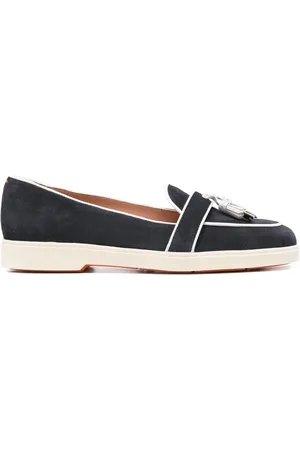 santoni Loafer mit Quastendetail