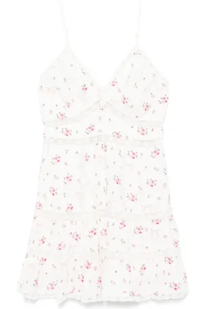 LOVESHACKFANCY Solbina Minikleid