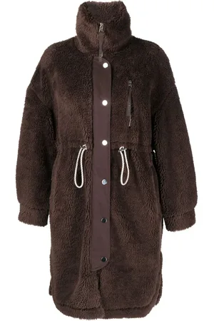 Varley Mantel aus Faux Shearling
