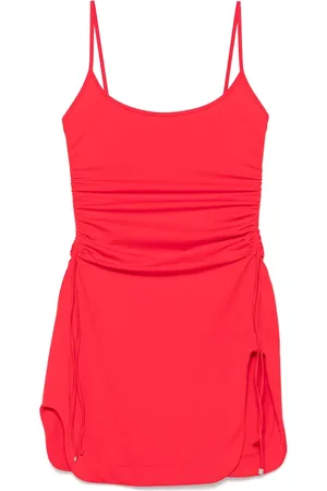 The Attico Minikleid mit verstellbaren Seitenriemen