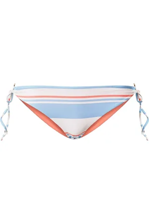 Twin-Set Gestreiftes Triangel-Bikinihöschen
