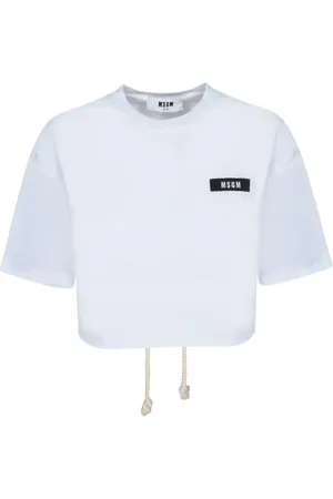 Msgm Cropped-T-Shirt