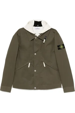 Stone Island Jacke mit Kompass-Patch