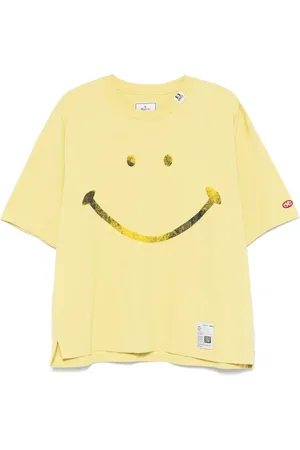 Maison Mihara Yasuhiro T-Shirt mit Smiley-Print