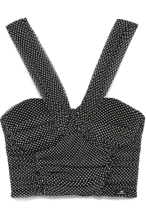 Elisabetta Franchi Top mit Polka Dots