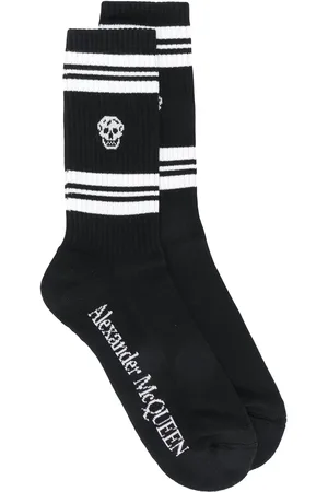 Alexander McQueen Socken mit Totenkopf