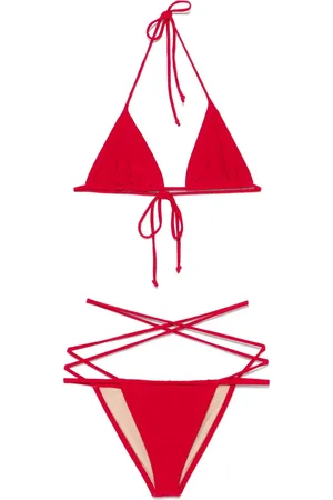 Norma Kamali Bikini mit überkreuzten Trägern