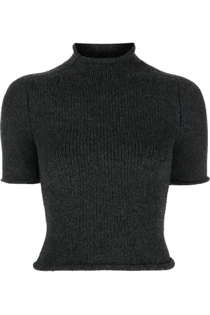 Alexander Wang Strickoberteil mit Stehkragen