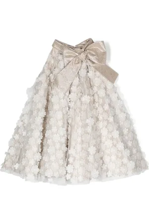 LA STUPENDERIA Kleid in A-Linie mit Blumen