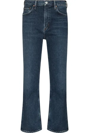 AGOLDE Gerade Cropped-Jeans