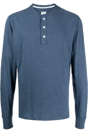 RAG&BONE T-Shirt mit Henley-Kragen