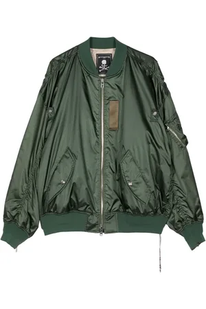 MASTERMIND Bomberjacke mit Totenkopf-Print