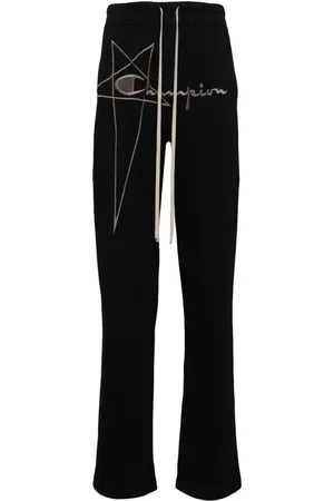 Rick Owens X Champion Dietrich Jogginghose mit Logo-Stickerei