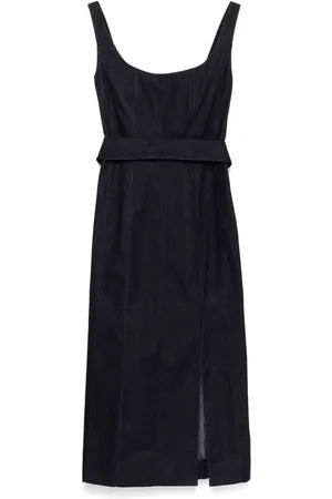 Carolina Herrera Kleid aus Denim