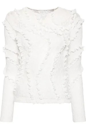 pushBUTTON Top mit Rüschen