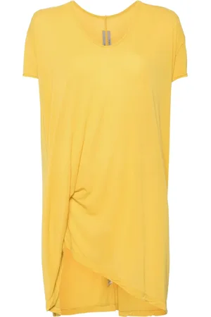 Rick Owens Gerafftes T-Shirt